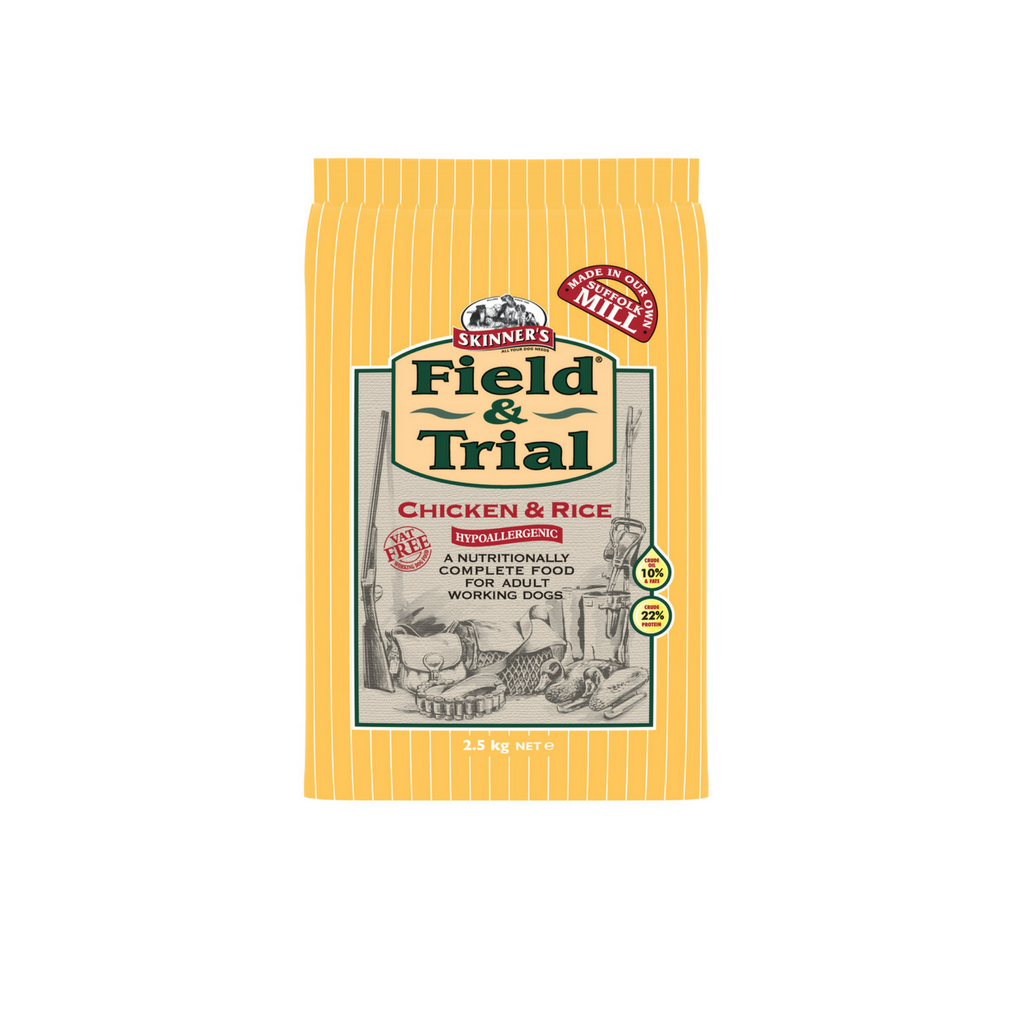 Skinners Field Trial Chicken Rice Adult Dog Food Dixie