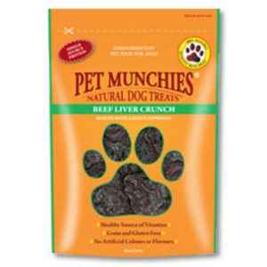 Pet Munchies Beef Liver Crunch - Dixie Doodles Pet Shop