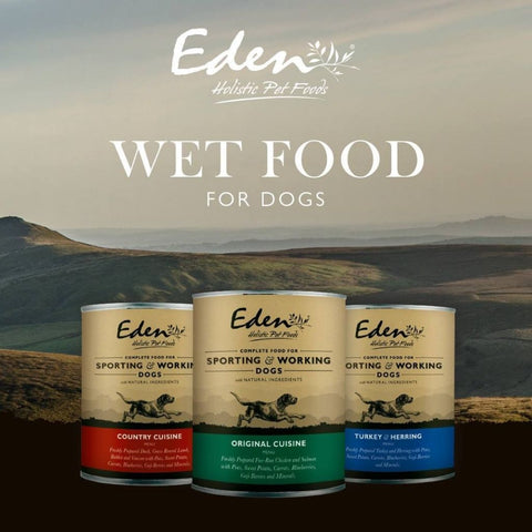 Eden Wet Food For Working and Sporting Dogs - Turkey and Herring