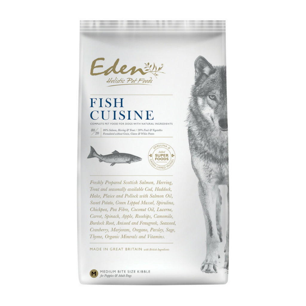 Eden 80/20 Fish Cuisine Medium Kibble - Dixie Doodles Pet Shop